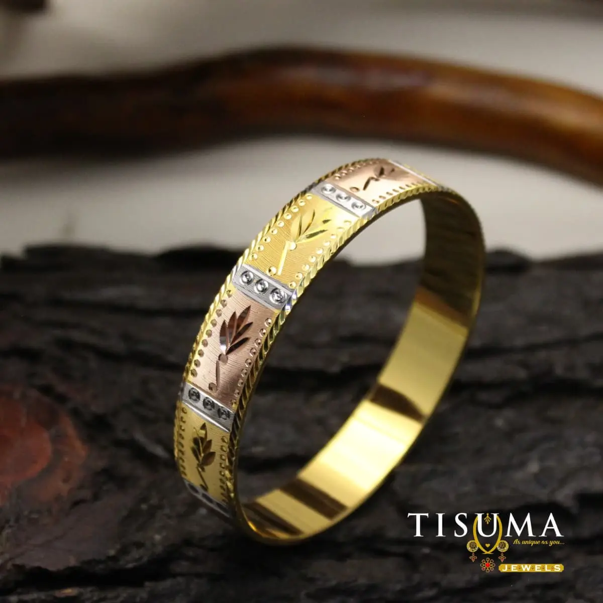 Dual Tone Bangle